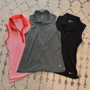 Nike golf polos